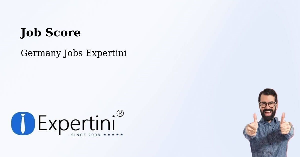 Job Score & Job Description Score Tool – Pluwig - Germany Jobs Expertini